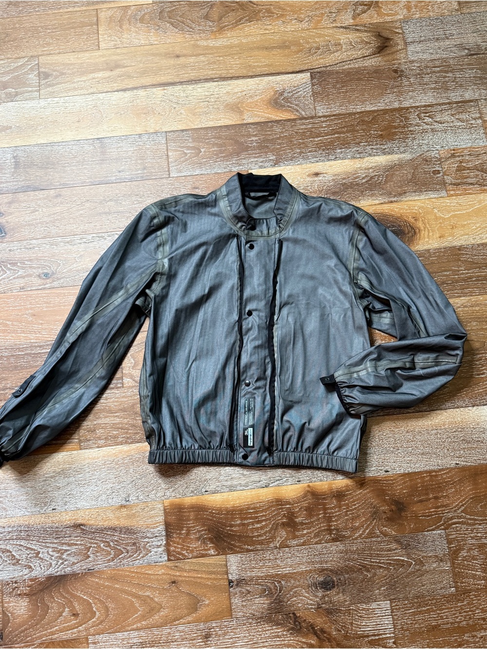 Rev’It! Motorcycle Jacket Liner 3L Hydratex / Silver Gray Men’s Size Medium